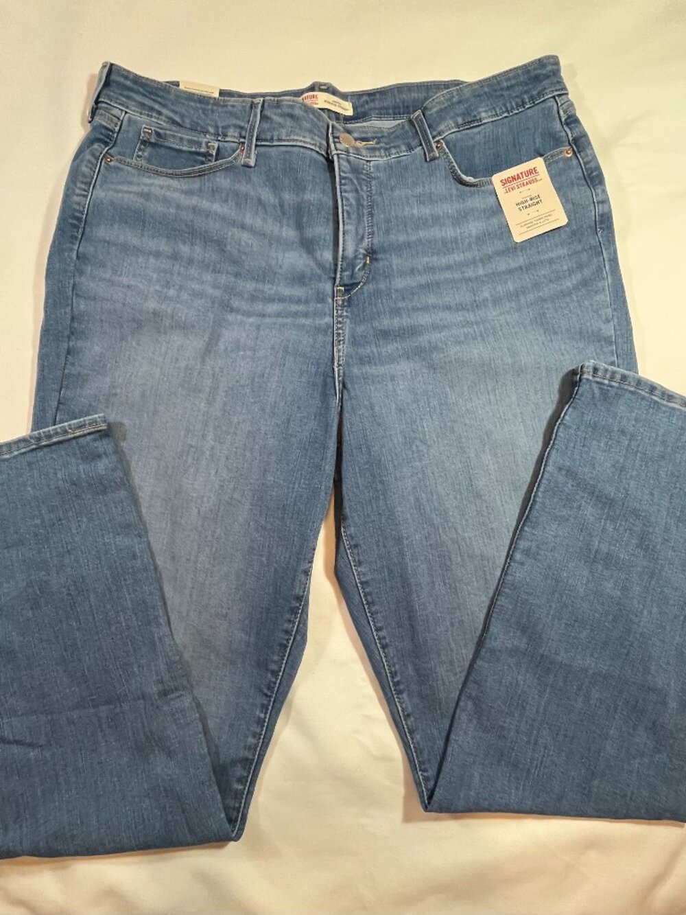 Levi Strauss & Co. Signature High-Rise Straight Jeans